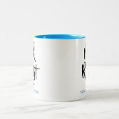 Tasse 2 Couleurs Monsieur Parfait Son Nom Amusant (Centre)
