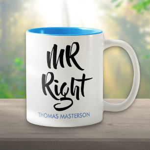 Tasse 2 Couleurs Monsieur Parfait Son Nom Amusant