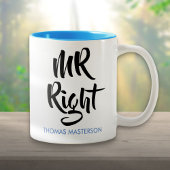 Tasse 2 Couleurs Monsieur Parfait Son Nom Amusant