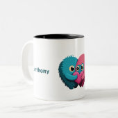 Tasse 2 Couleurs Monster Love (Devant gauche)