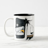 Tasse 2 Couleurs Monstre 3 de bureau (Gauche)