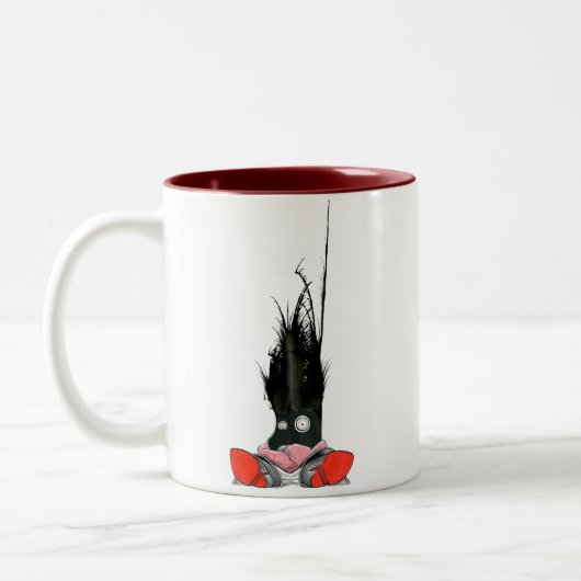 Tasse 2 Couleurs Monstre 4 de bureau (Gauche)