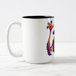 Tasse 2 Couleurs Monstre aux taches chromatiques