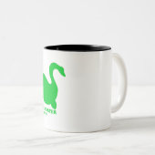 TASSE 2 COULEURS MONSTRE DE LAC DE ROGERS (Devant droit)