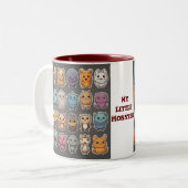 Tasse 2 Couleurs Monstres (Devant gauche)