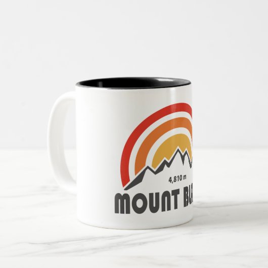 Tasse 2 Couleurs Mont Blanc (Devant gauche)