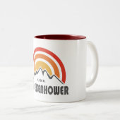 Tasse 2 Couleurs Mont Eisenhower New Hampshire (Devant droit)