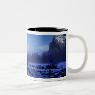 Tasse 2 Couleurs Mont El Capitan, Parc national de Yosemite,
