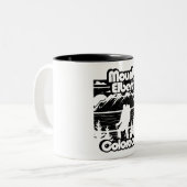 Tasse 2 Couleurs Mont Elbert Colorado (Devant gauche)