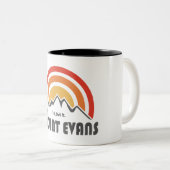 Tasse 2 Couleurs Mont Evans (Devant droit)