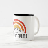Tasse 2 Couleurs Mont Flume New Hampshire (Devant droit)