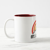 Tasse 2 Couleurs Mont Garfield New Hampshire (Gauche)