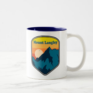 Tasse 2 Couleurs Mont Langley California Sunrise