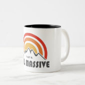 Tasse 2 Couleurs Mont Massive (Devant droit)
