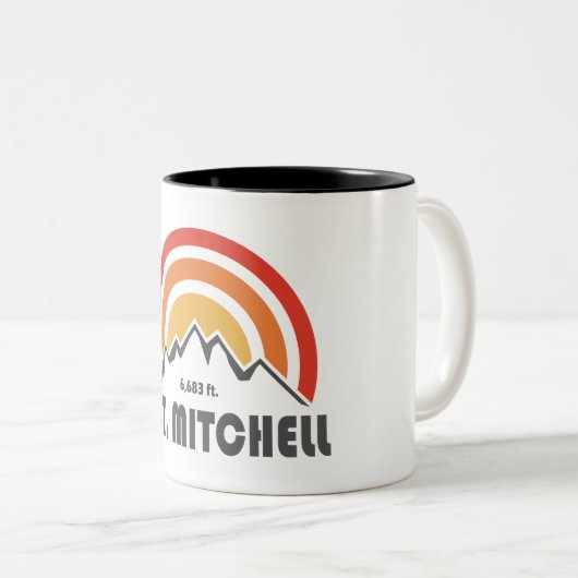 Tasse 2 Couleurs Mont Mitchell (Devant droit)