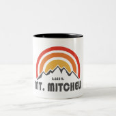 Tasse 2 Couleurs Mont Mitchell (Centre)