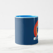 Tasse 2 Couleurs Mont Mitchell Sun Eagle (Centre)