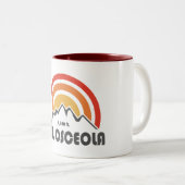 Tasse 2 Couleurs Mont Osceola New Hampshire (Devant droit)