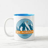 Tasse 2 Couleurs Mont Robson Stars Moon (Gauche)