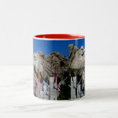 Tasse 2 Couleurs Mont Rushmore Sud Dakota Souvenir (Centre)