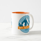 Tasse 2 Couleurs Mont Stuart Washington Stars Moon (Devant droit)