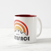 Tasse 2 Couleurs Mont Whiteface (Devant droit)
