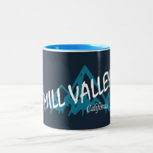 Tasse 2 Couleurs Montagnes de Mill Valley Californie