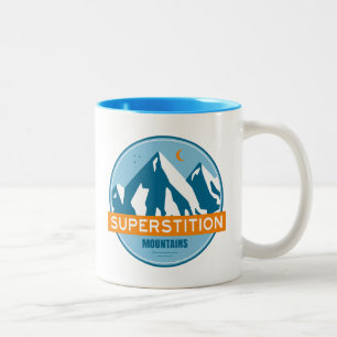Tasse 2 Couleurs Montagnes de superstition Arizona