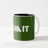 Tasse 2 Couleurs Montagnes du Sommet (Devant droit)