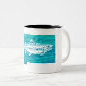 Tasse 2 Couleurs Montana Wave Fishing (Devant droit)