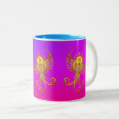 Tasse 2 Couleurs Montée de Phoenix (Devant droit)