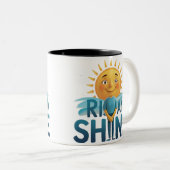 Tasse 2 Couleurs Monter et briller (Devant droit)