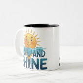 Tasse 2 Couleurs Monter et briller (Devant gauche)
