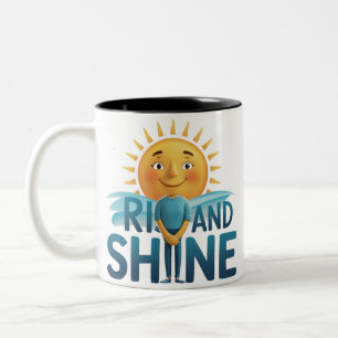 Tasse 2 Couleurs Monter et briller