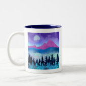 Tasse 2 Couleurs Monts Amethyst Mist (Gauche)