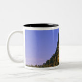 Tasse 2 Couleurs Monument national de Devils Tower dans le Wyoming (Gauche)