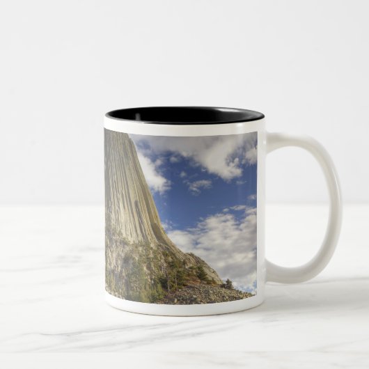 Tasse 2 Couleurs Monument national de la tour Devils (Droit)
