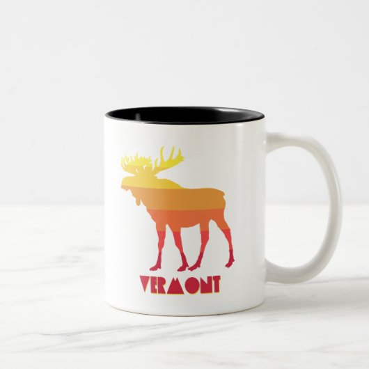 Tasse 2 Couleurs Moose du Vermont (Droit)