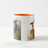 TASSE 2 COULEURS MOQUETTE (Centre)