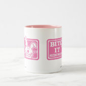 Tasse 2 Couleurs Mordez-le en longueur (Centre)