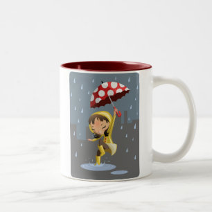 Tasse 2 Couleurs Morgan sous la pluie