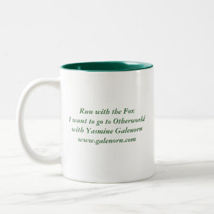 Tasse 2 Couleurs Morio : Courez avec le Fox