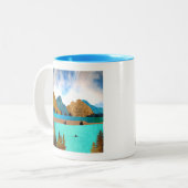 Tasse 2 Couleurs Morning Lake Rower (Devant gauche)