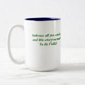 Tasse 2 Couleurs Morrigain a lâché (Gauche)