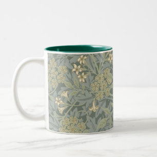 Tasse 2 Couleurs Morris Vigne & Jasmin Jardin Fleur Classique