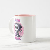 Tasse 2 Couleurs Mort à l'intérieur (Devant gauche)