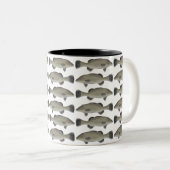Tasse 2 Couleurs Morue à truites (Devant droit)