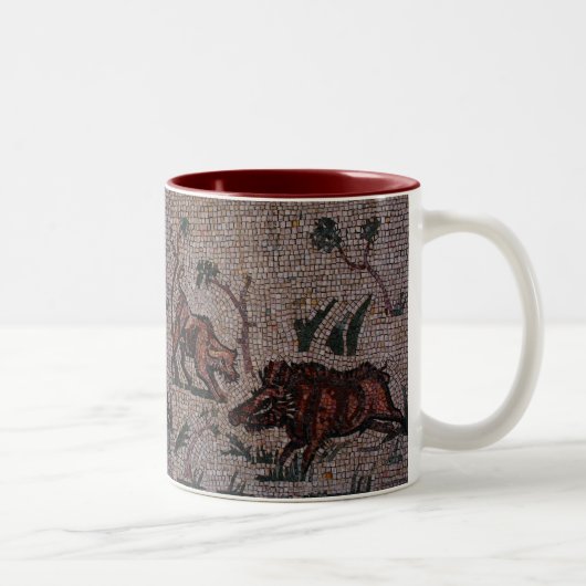 Tasse 2 Couleurs Mosaïque romaine (Droit)
