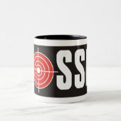 Tasse 2 Couleurs Mossad (Centre)