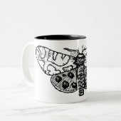 Tasse 2 Couleurs Moth (Devant gauche)